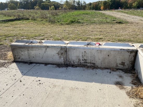 CEMENT BLOCKS, 6' X 2' X 2' (2 QTY.)