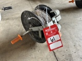FENCING REEL WITH WIRE