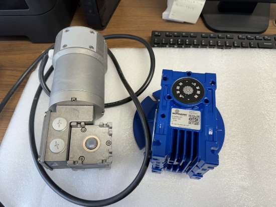 SORTER PARTS, BELTS, VALVES, CONVEYOR PARTS, GEAR BOX, MOTOR - ALL NEW PARTS