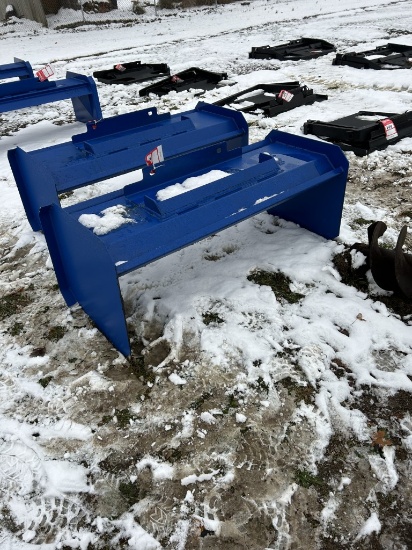 SNOW PUSHER, 48'', MINI SKID STEER ATTACHMENT