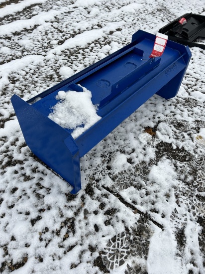 SNOW PUSHER, 48'', MINI SKID STEER ATTACHMENT