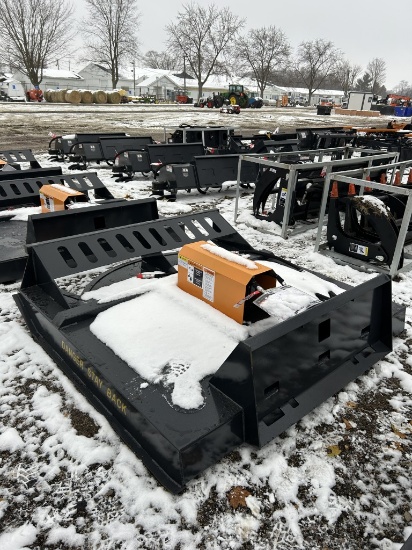 NEW WOLVERINE 72'' BRUSH MOWER, SKID STEER MOUNT