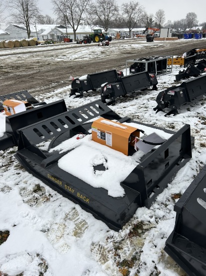 NEW WOLVERINE 72'' BRUSH MOWER, SKID STEER MOUNT
