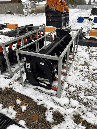 NEW BRUSH GRAPPLE, SKID STEER MOUNT, 78''
