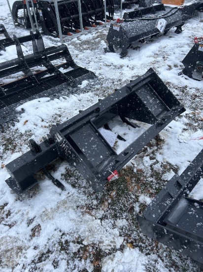 NEW WOLVERINE ROOT RAKE, 72'', SKID STEER MOUNT
