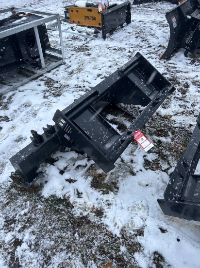 NEW WOLVERINE ROOT RAKE, 72'', SKID STEER MOUNT