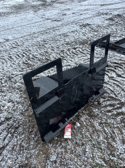 NEW TREE SPADE, SKID STEER MOUNT
