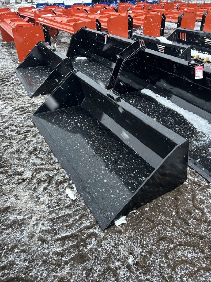 SKID STEER 78'' BUCKET WITH BLADE