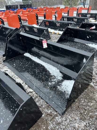 SNOW & MULCH BUCKET, 84''