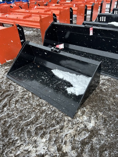 SKID STEER 66'' BUCKET WITH BLADE