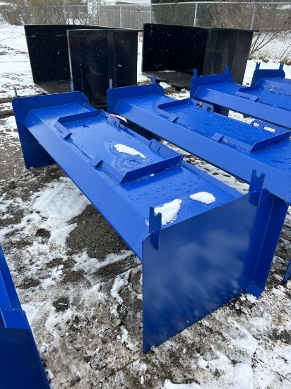 SKID STEER 8' SNOW PUSHER