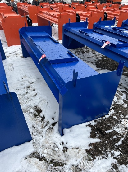 SKID STEER 8' SNOW PUSHER