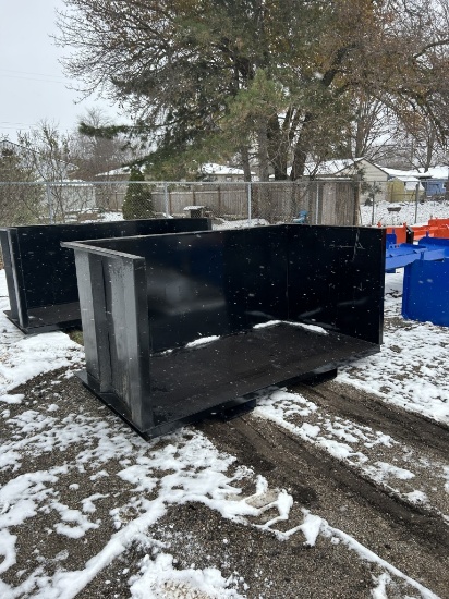 DEBRIS BOX, 4 CUBIC YARD