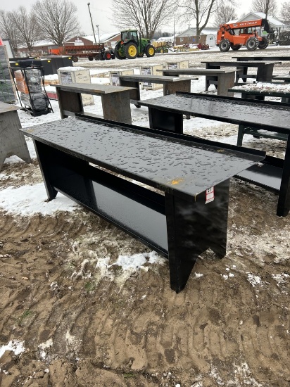KIT CONTAINER PAINTED WORKBENCH, 90'' X 25''