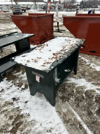 WELDING TABLE, 30'' X 57'' WITH 5/16'' TOP