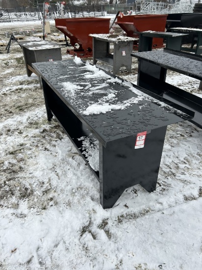 KIT CONTAINER PAINTED WORKBENCH, 90'' X 25''
