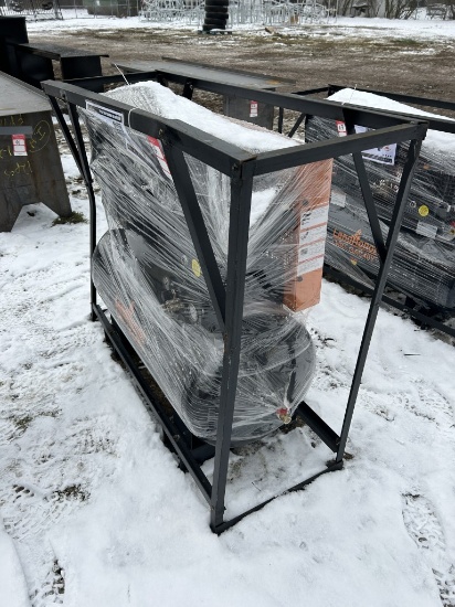 NEW LANDHONOR 60-GALLON 2-STAGE TRUCK MOUNT AIR COMPRESSOR, KOHLER 14 HP GAS ENGINE, 175 MAX PSI