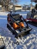 NEW LANDHERO STAND ON MINI SKID STEER LOADER, 23 HP GAS ENGINE, 840 LB LIFTING CAPACITY, 60'' LIFTIN