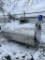 DELAVAL 800-GALLON STAINLESS MILK TANK, NO COMPRESSOR