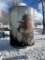 STEEL WASTE OIL TANK, APPROX. 2000-GALLON