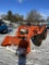 KUBOTA M7040 TRACTOR WITH KUBOTA LA1153 LOADER, MFWD, 3PT (NO TOP LINK), PTO, 2-REMOTES, TURF TIRES,