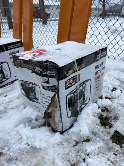 NEW LANDHONOR GAS POWERED WATER PUMP, 7-HP, 3''