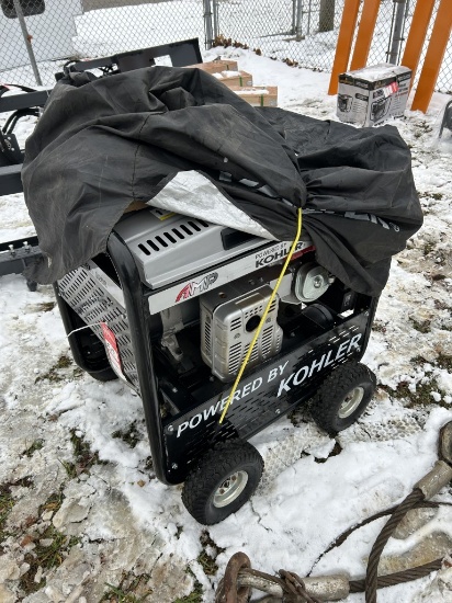 AMP TRIPLEX 9200 GENERATOR/COMPRESSOR/WELDER, 5000 WATT, 250 AMP DC WELDER, 5-GALLON COMPRESSOR, 115