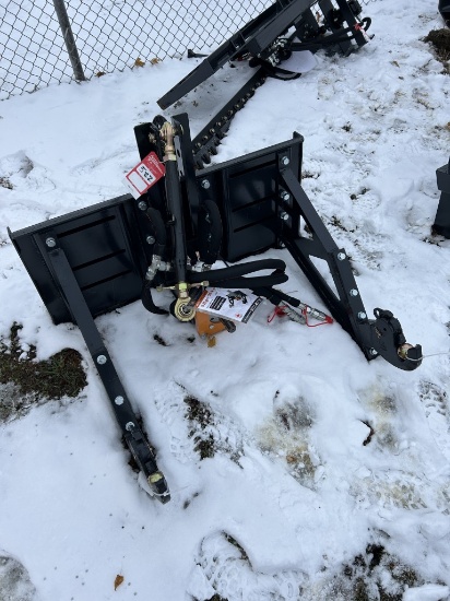 NEW WOLVERINE HYDRAULIC PTO 3PT HITCH ADAPTER, 35KW, SKID STEER MOUNT