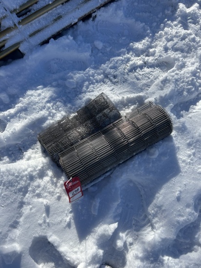 ROLLS OF WIRE BELTING, ASSORTED SIZES