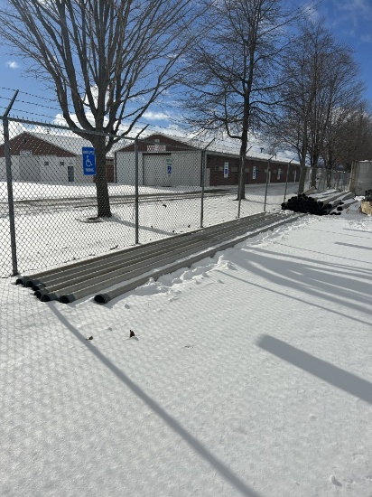 40' ALUMINUM IRRIGATION PIPE, 6'' (7)