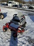EXMARK QUEST ZERO TURN MOWER, 48'' DECK, BRIGGS & STRATTON 22HP GAS ENGINE, MODEL QST22BE482, S/N: 7