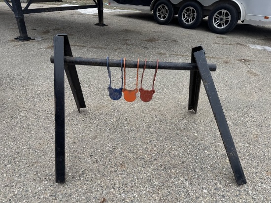 AR Gong Target, 3/8'' **Contact: Jeremy Miedema - 616-460-7619, Location: 3450 12th St. Wayland, MI