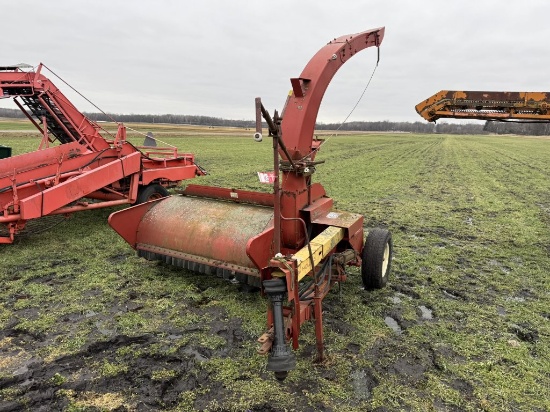 FORD NEW HOLLAND 38 FORAGE HARVESTER FLAIL CHOPPER, 6', 540 PTO, S/N 767941
