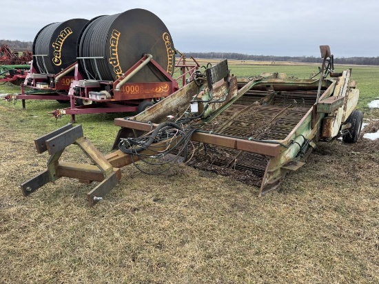 LENCO 4 ROW WINDROWER, HYDRAULIC DRIVE