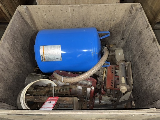 SIZING CHAIN & ROLLER FOR MMC FERTILZER SQUEEZE PUMP, WATER PRESSURE TANK