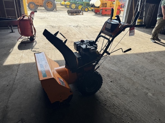 YARD KING PERFORMANCE 10-29 WALK BEHIND SNOW BLOWER, TECUMSEH 10-HP ENGINE, 29'' WIDTH, RUNS & OPERA