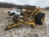 CLARENDON MFG MODEL 24B PULL TYPE EARTH MOVER, 540 PTO, 18.4-26 TIRES, 48'' PICK UP, S/N 3068