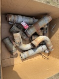 5'' VALVES (4), 5'' ELBOW, 5'' ELBOW (2) & 5'' TO 4'' REDUCER, 5'' END CAP