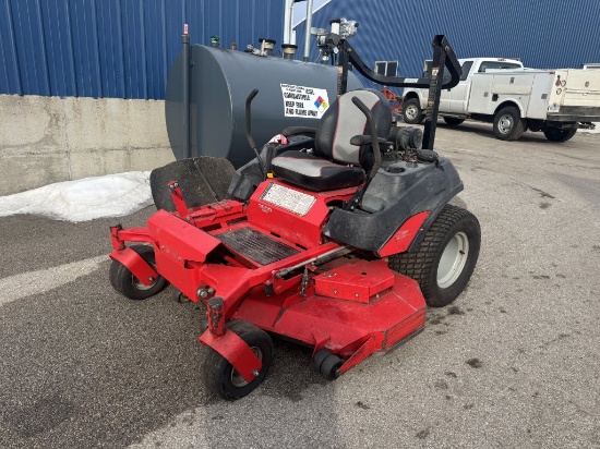 MASSEY FERGUSON 3900 28-61 ZERO TURN MOWER, 28-HP VANGUARD GAS ENGINE, 61'' DECK, 864 HOURS SHOWING,