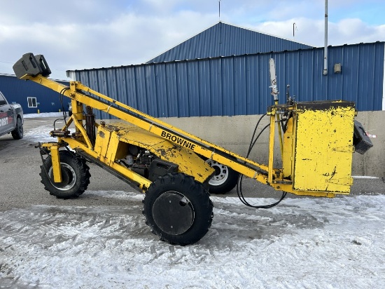 PHIL BROWN BROWNIE TREE PRUNER, GAS-HYDRO DRIVE ENGINE, LOPPER & SAW EACH