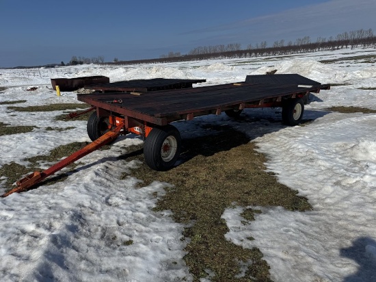 HAY WAGON, 18' X 9' KORY 6072 RUNNING GEAR