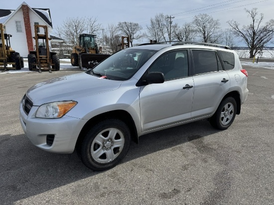 2012 TOYOTA RAV4 4-DOOR SUV, DUAL VVT-I 4-CYLINDER GAS ENGINE, AUTO TRANS, PW, PL, PM, AM/FM-CD, CRU