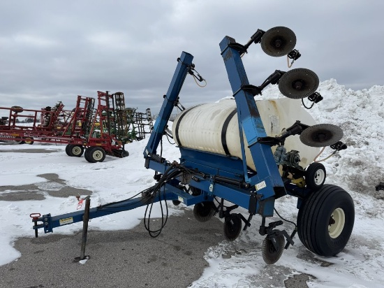 Pull Type Earth 2013 BLUE JET FERTILIZER APPLICATOR (W/TANK), 12 ROW, 1000G TANK, PULL ...