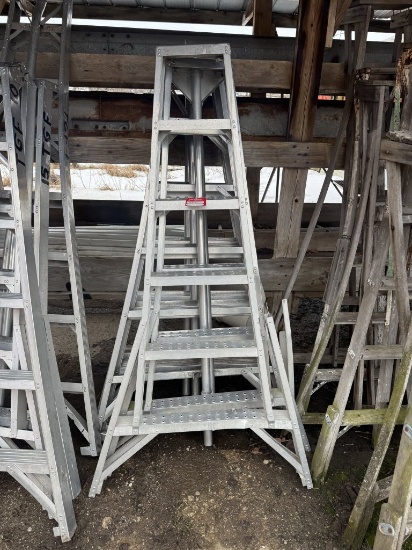 ORCHARD LADDERS (5), APPROX. 6'