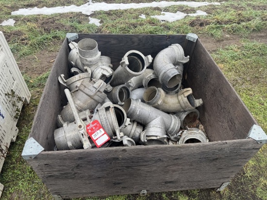 IRRIGATION FITTINGS, 6'', TWIST LOCK