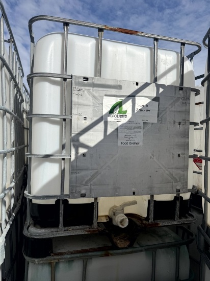 LIQUID FERTILIZER STORAGE TANKS, 275 GALLLON (2)