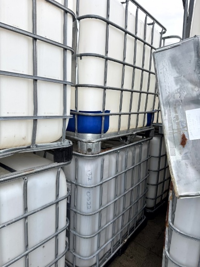 LIQUID FERTILIZER STORAGE TANKS, 275 GALLLON (2)