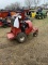 BROWN STAND UP BLOWER, 22-HP HONDA ENGINE, 157 HOURS SHOWING ON REBUILT ENGINE, NEW HYDRO PUMPS APPR