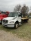 2014 FREIGHTLINER M2 SINGLE AXLE FLAT BED, CUMMINS DIESEL, AUTO TRANS, GVWR 19,500#, AIR BRAKES, 16'
