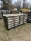 NEW CHERRY INDUSTRIAL STAINLESS STEEL WORKBENCH, 7', 20-DRAWERS